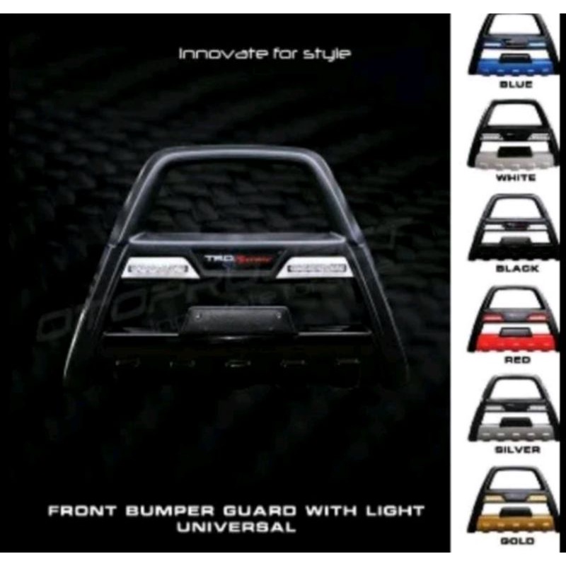 Tanduk bumper depan TRD sportivo universal