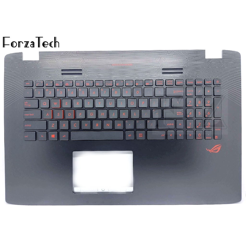 Keyboard Laptop ASUS ROG GL752 GL752V GL752VW TopCase Backlight US