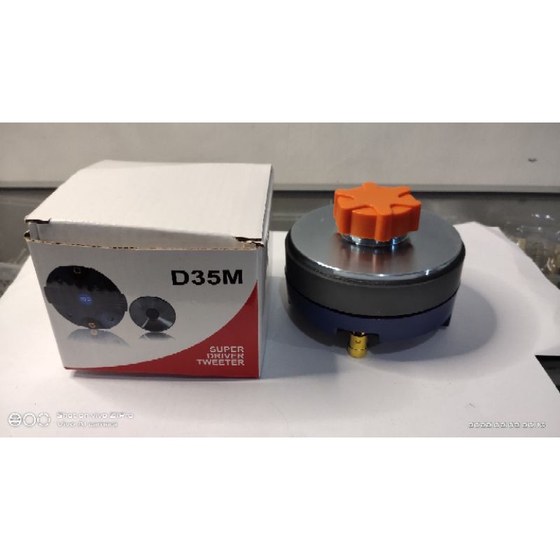 Driver Tweeter Black Spider D35M