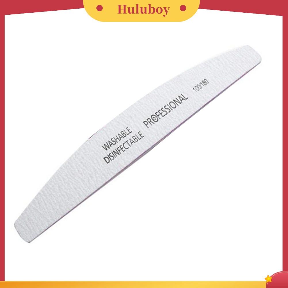 Huluboy Huluboy♡ Alat Kikir Kuku Mini Bahan Busa Untuk Manicure