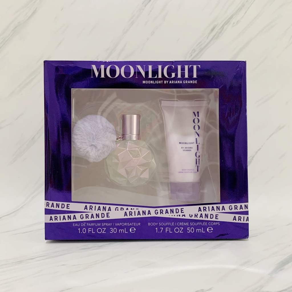 Moonlight by Ariana Grande Fragrance Gift Set / eau de parfum perfume + body lotion souffle gift set