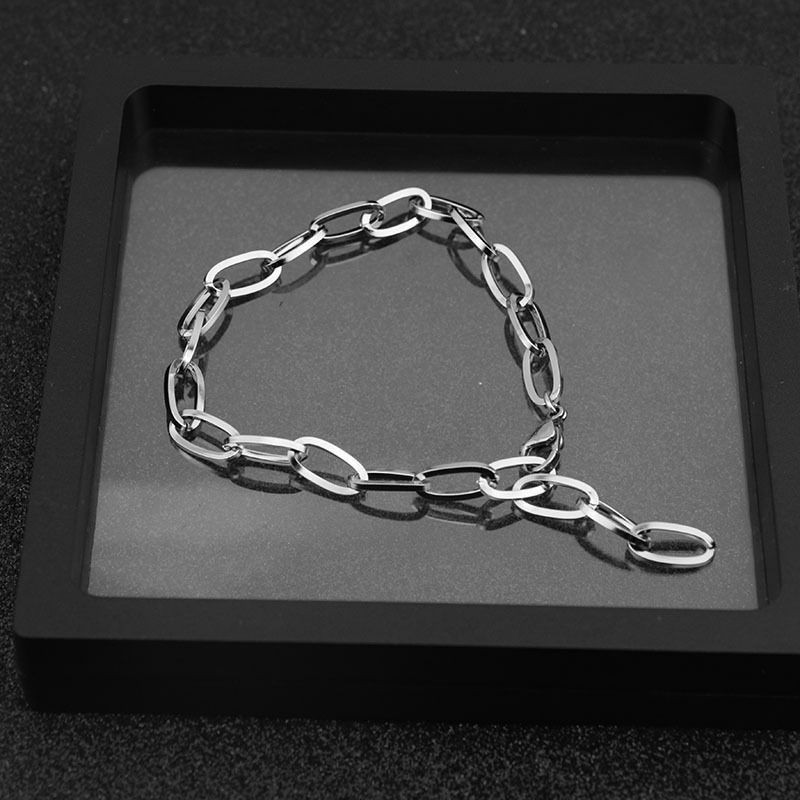 Hong Kong Wind Chain Bracelet Female Korean Style Simple Titanium Steel Bracelet