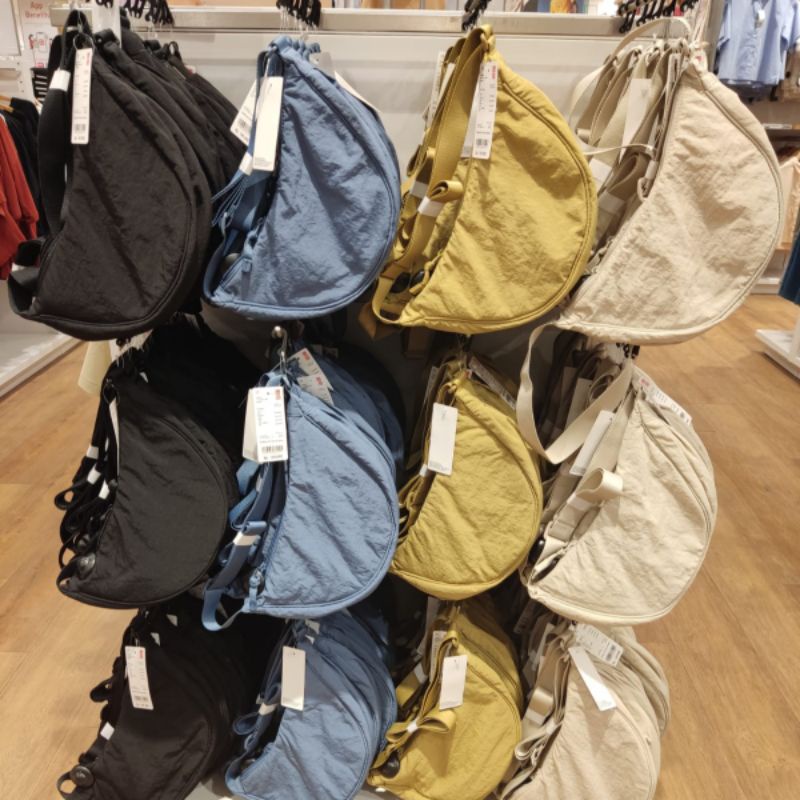 SHOULDER BAG UNIQLO | WOMEN TAS BAHU MINI ROUND UNIQLO ORIGINAL
