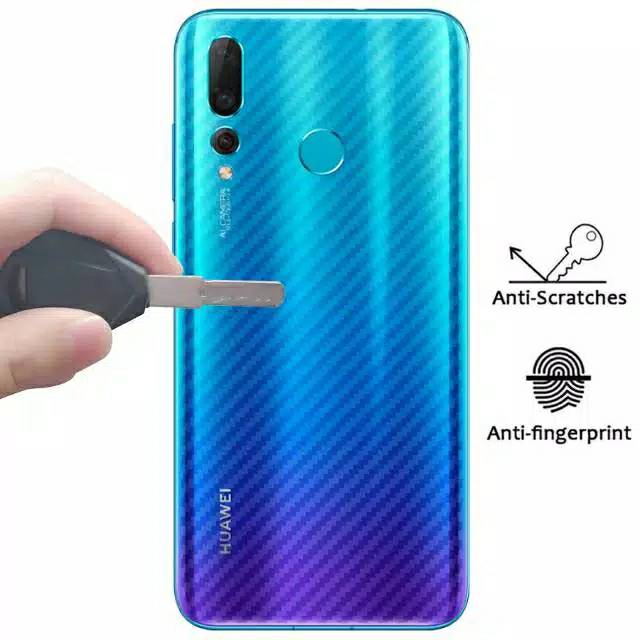 Huawei Nova 5 5T 3i P 30 P30pro P20 Mate 20 20pro pro skin carbon Back Screen Protector Pro i