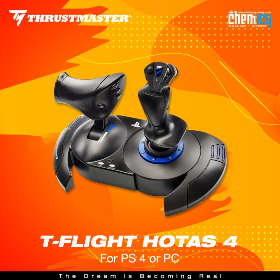 Thrustmaster T-Flight Hotas 4 PS4 or PC - Black