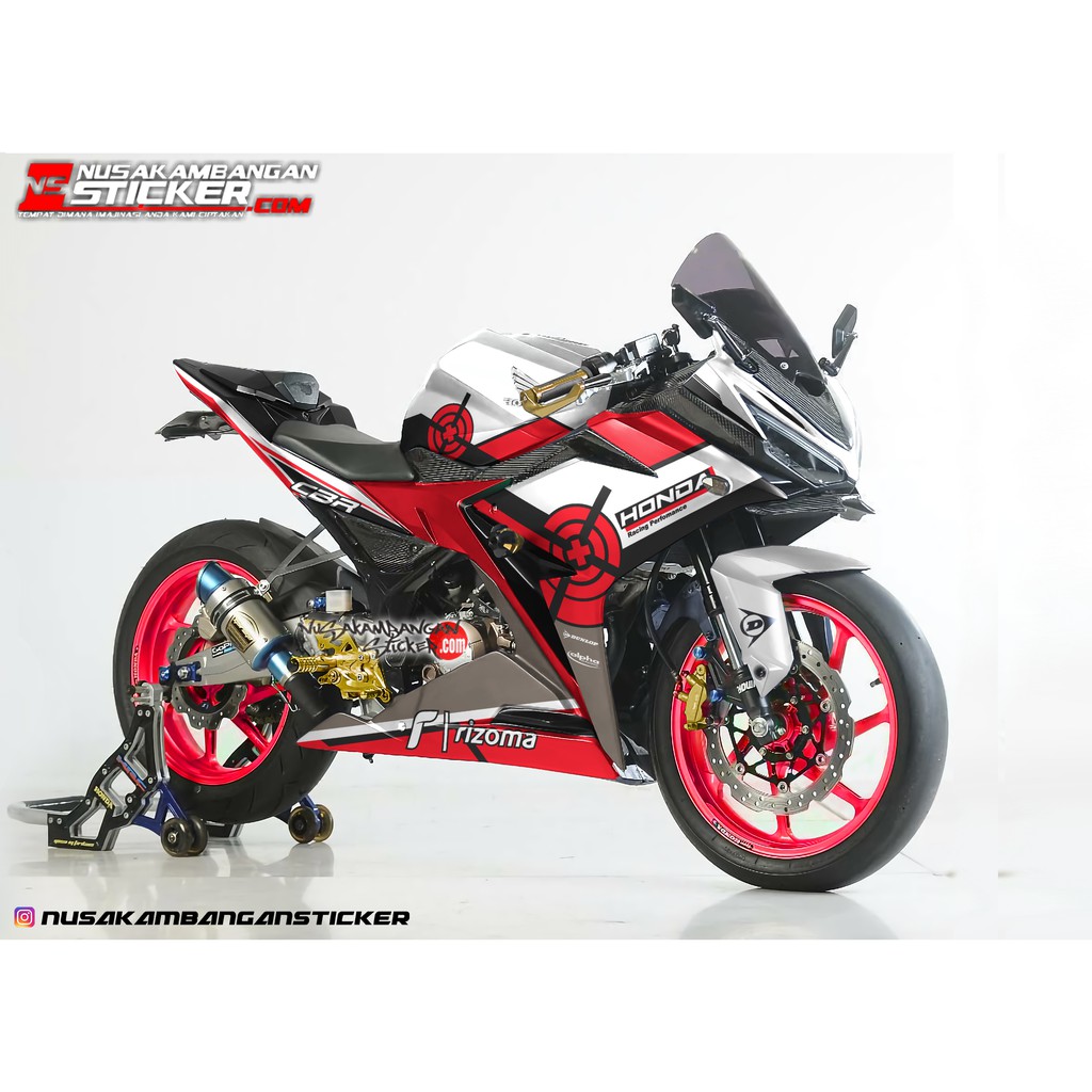 Decal Sticker CBR 150 R All New Honda Perfomance Merah Putih Stiker Full Body