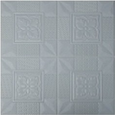 FAYES Wallpaper 3D Dinding Foam Kecil Motif Bunga / Walpaper Foam U96-LB500114