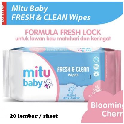 ^ KYRA ^ MITU Tisu Basah Wetties dan Mitu Baby Efektif Membunuh Kuman Seketika Tissue Non Paraben