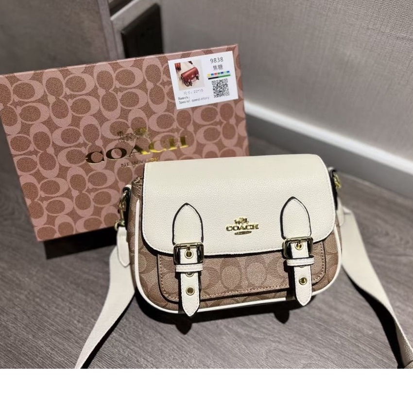 CO@CH Lucy CrossBody Bag 5593 (FreeBubble Wrap+DalamSuedee+NoSeri)