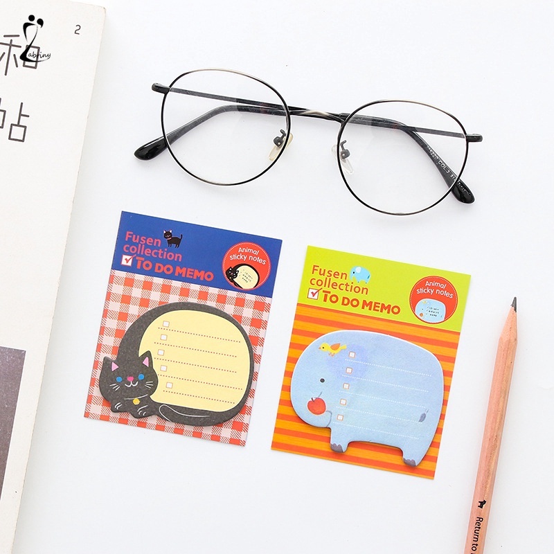 

Imoda Kawaii Animals 20 Catatan Tempel Notes Waktu Merekam Catatan Tempel Notes Catatan Pelajar/Kantor Z