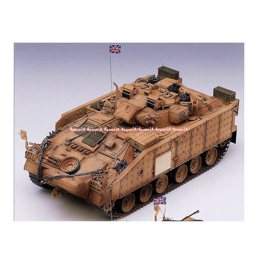 Academy Warrior Mcv IRAQ 2003 Merakit Membuat Tank TNI Model Kit