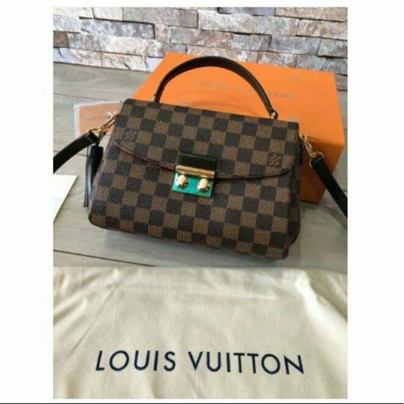 Tas LV Croisette Damier EbeneSupermirror quality