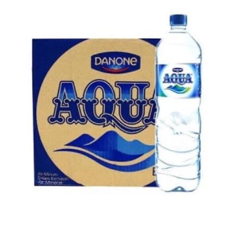 

Aqua 1500ml 1ktk(12) Air Mineral (Grab)Medan