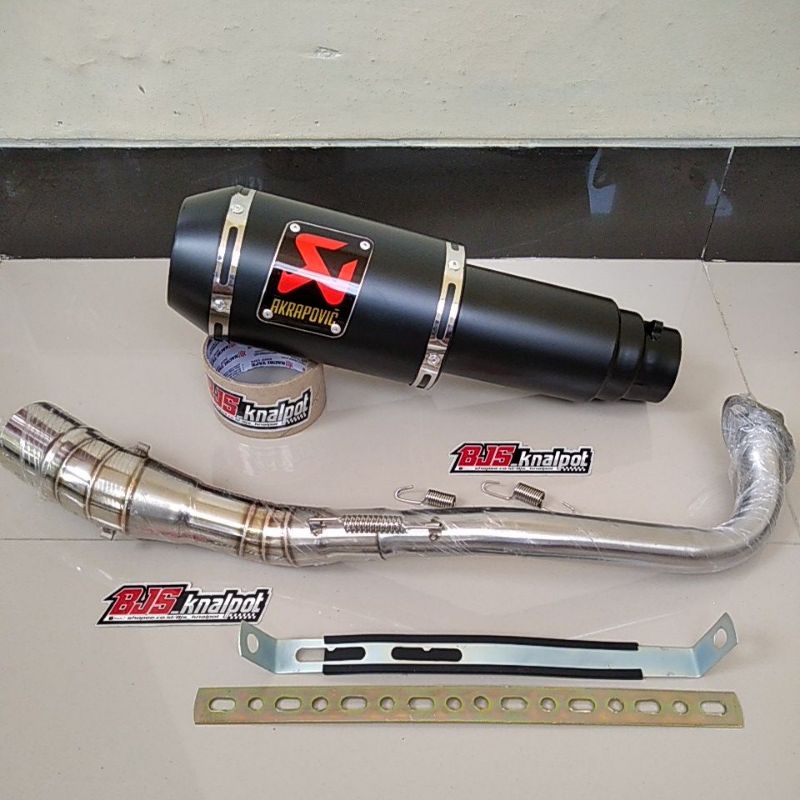 Knalpot akrapovic Nmax Aerox 155 Vario Beat street Scoopy new Xride mio soul Adv pcx Genio-Doff - Nnax new