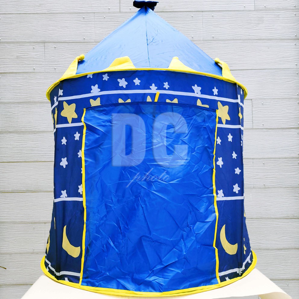 Tenda BESAR 100x135cm Castle Biru Kastil Bermain Anak