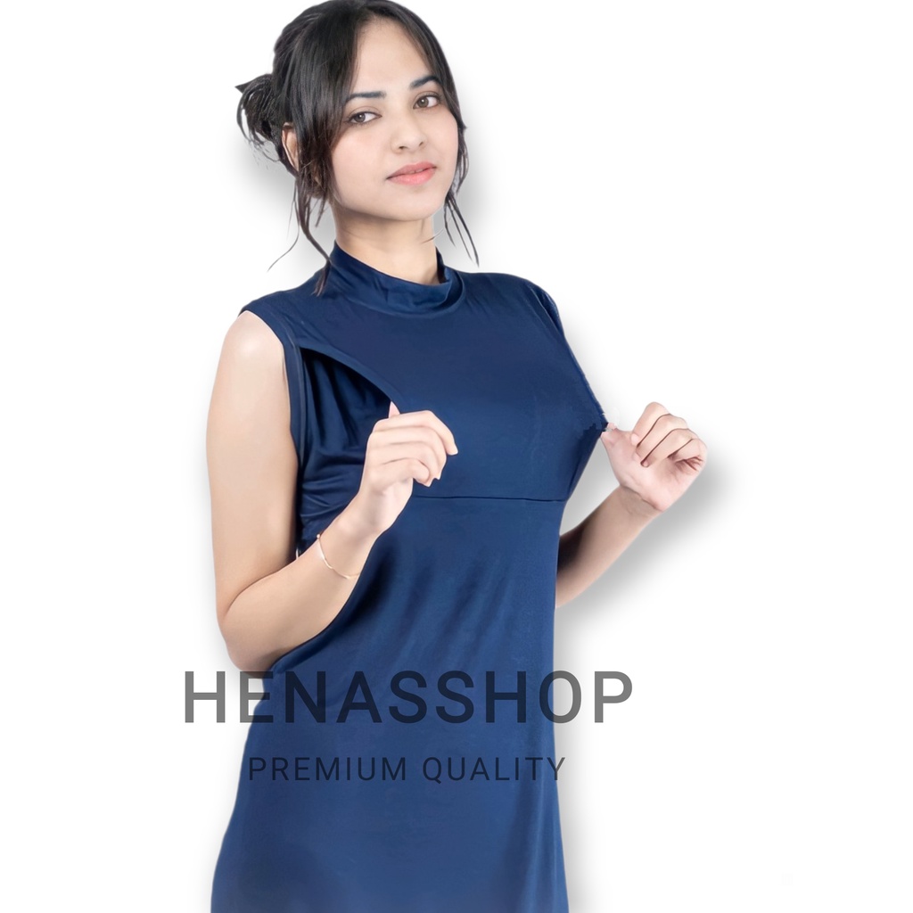 INNER DRESS BUSUI BUNTUNG DALAMAN MENYUSUI TANPA LENGAN