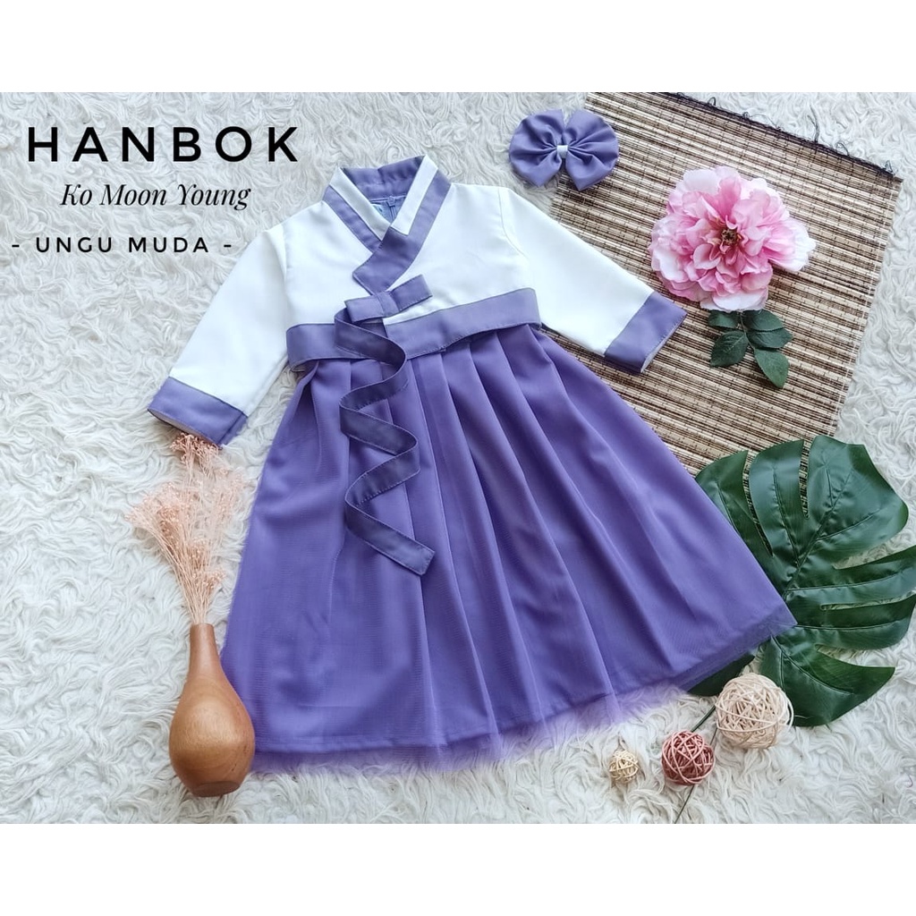 Hanbok Ko Moon Young Anak Unik/Hanbok Anak murah/baju adat jepang