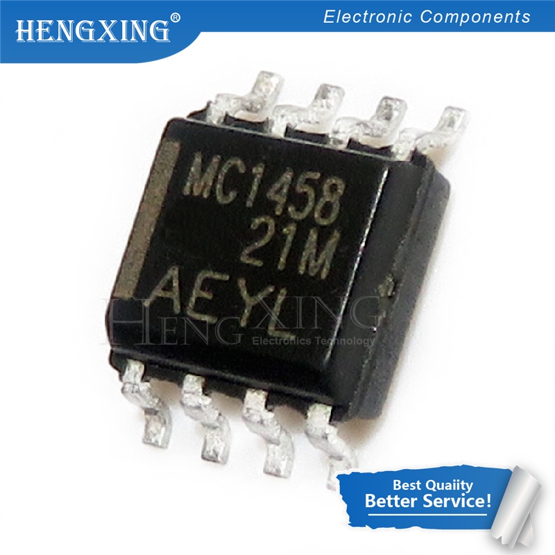 500pcs Ic MC1458DR MC1458D MC1458 SOP-8