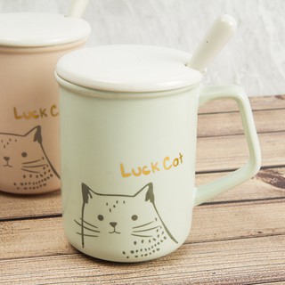 MUG KERAMIK  BEST QUALITY LUCKY CAT  KUCING LUCU GELAS  