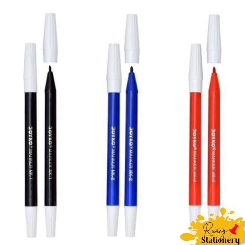 

JOYKO Spidol Marker MK-1 Hitam / MK-2 Biru / MK-3 Merah [1 Pcs]