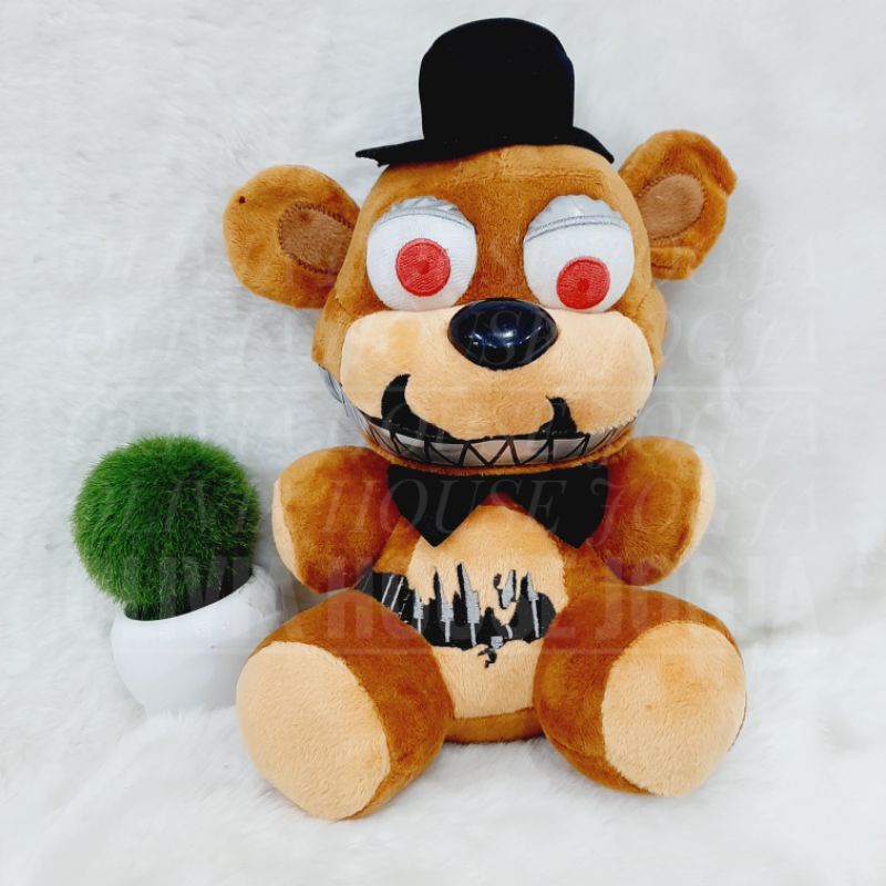 Boneka Nightmare Freddy Five Night At Freddy's L Boneka FNAF Nightmare Freddy L