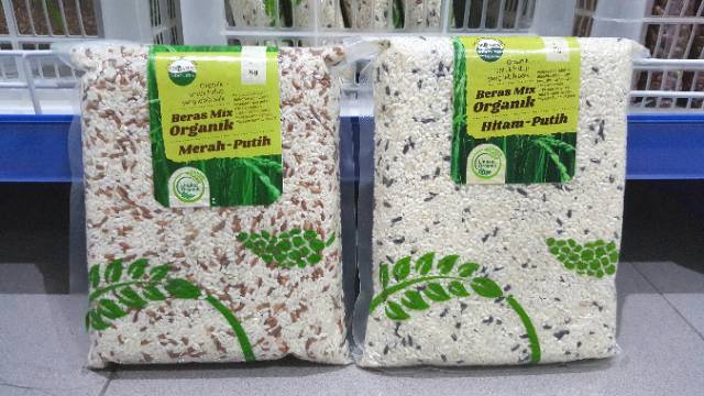 BERAS ORGANIK Lingkar Organik 1 KG bisa mpasi sehat diet