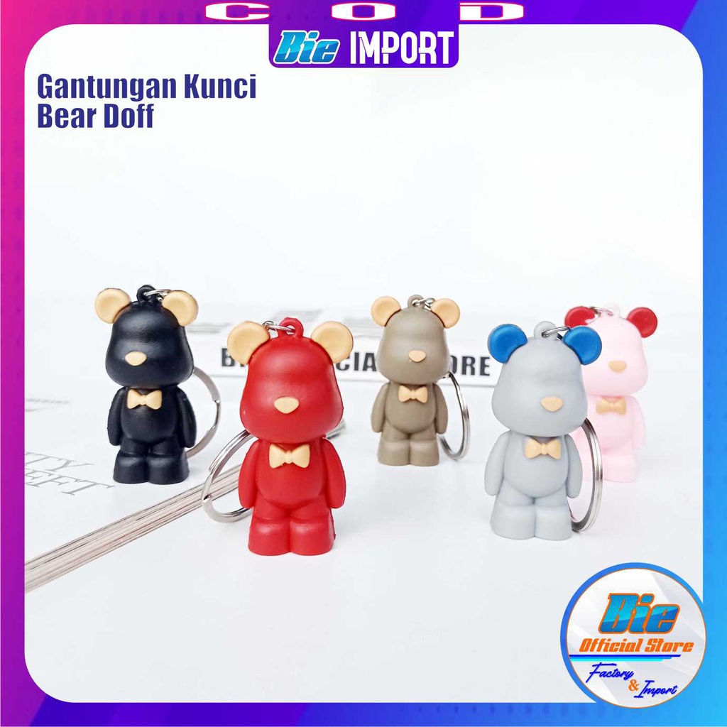 Gantungan Kunci Bear Premium Impor Best Seller