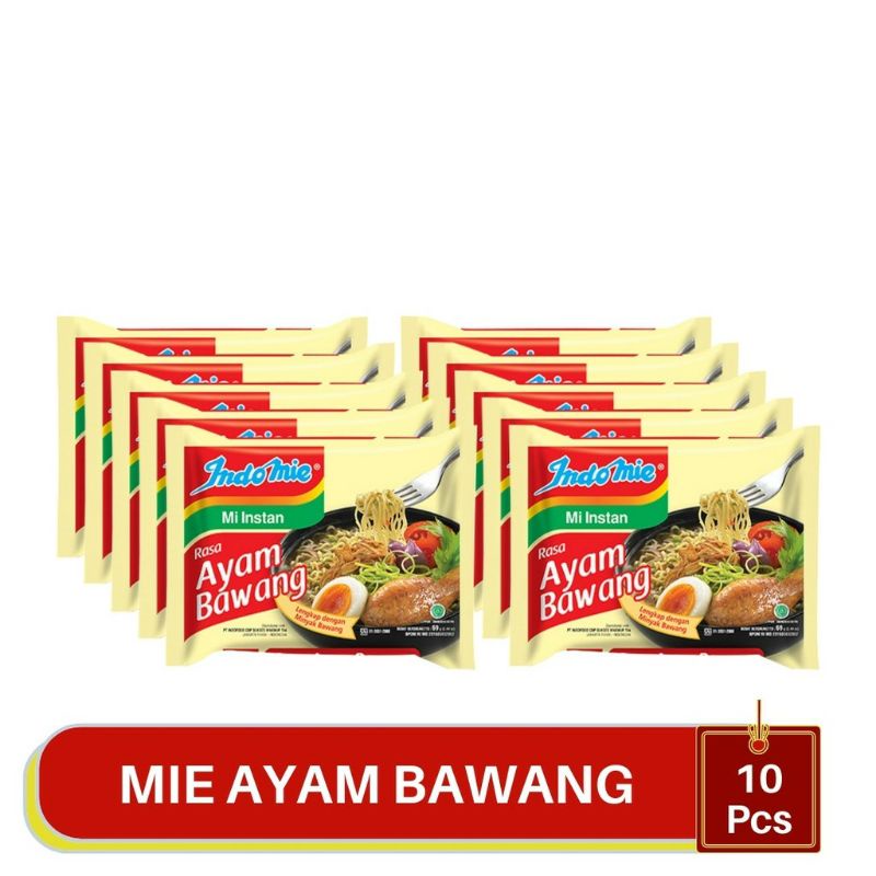 

10 pcs - Indomie Kuah Ayam Bawang