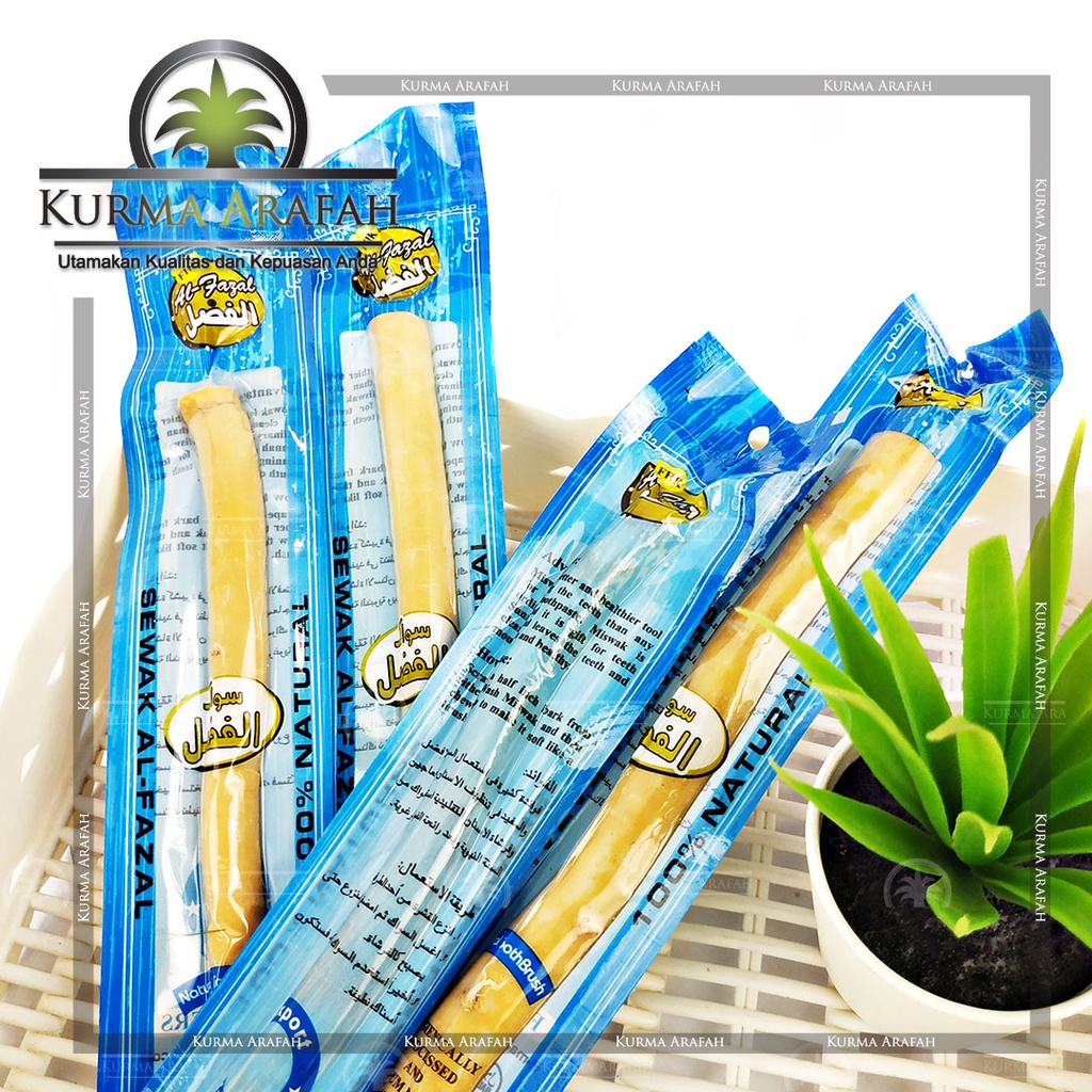 Siwak Panjang Al Fazal Kayu Miswak Al Faza Original