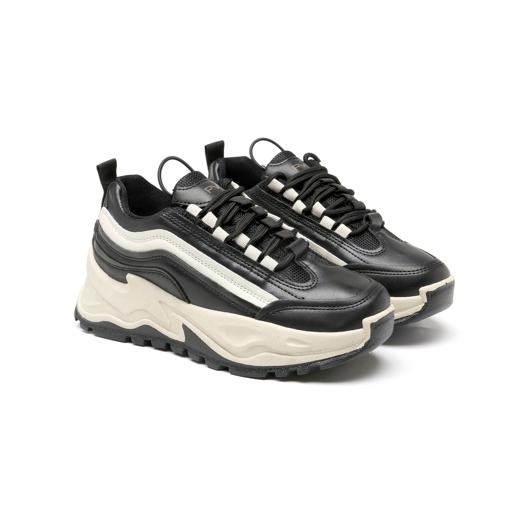 PVN Taecyeon Sepatu Sneakers Wanita Casual Sport Shoes Cream 234-7