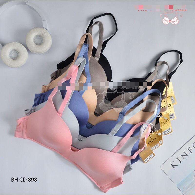 BH SET 898 TALLY TANPA KAWAT PUSH UP BRA 1 SET BRA TALLY SEAMLESS BHAN LICIN NON KAWAT - BH SET TALLY - BAHAN LEMBUT - ARA98STORE