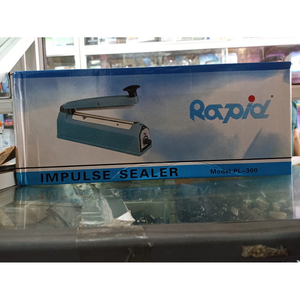 PRESS PLASTIK PLASTIC SEALER RAPID 300 IMPULSE SEALER PL-300