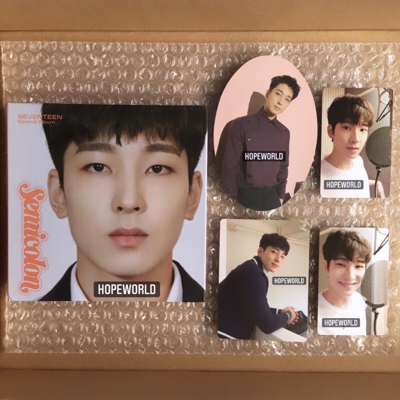 SEVENTEEN SEMICOLON INCLUSIONS (WONWOO)