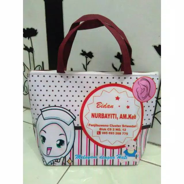 

Tas Souvenir Promosi Bidan Resleting