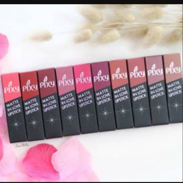 Pixy matte in love lipstik