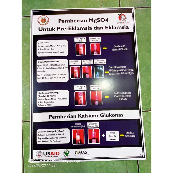 

(29) POSTER PEMBERIAN MgSo4 u pre eklamsia dan eklamsia