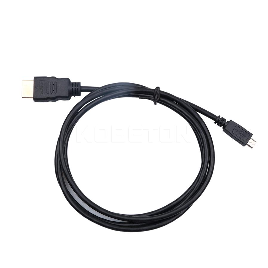 1.5m Kabel Adapter Micro USB to HDMI 1080P Universal Micro USB To HDMI Cable 1080P HDTV Adapter