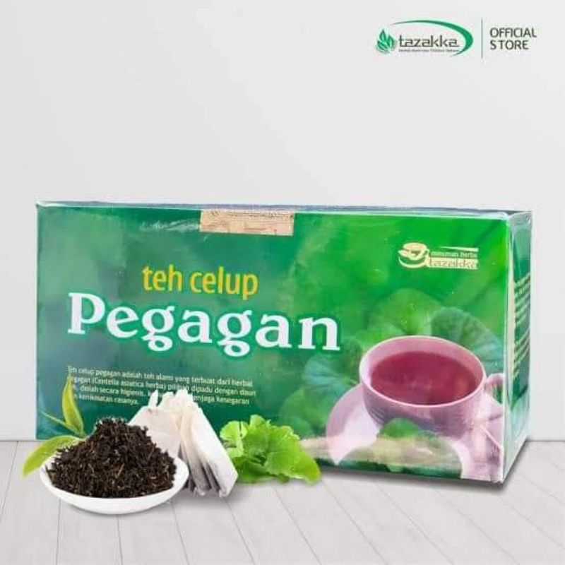 

Teh Celup Herbal Pegagan Tazakka | Meningkatkan Daya Ingat