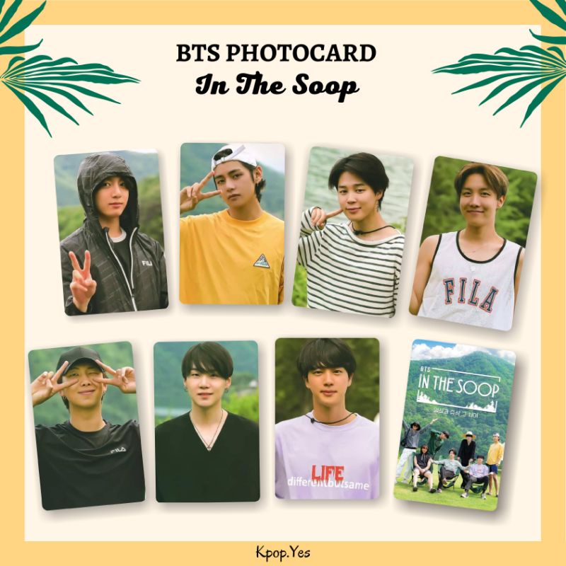 Photocard BTS In the Soop - Unofficial