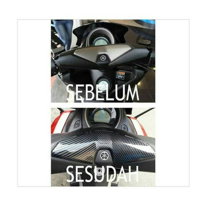 Terlaris Cover Stang Nmax Carbon /Tutup stang Yamaha Nmax Carbon Merk NEMO