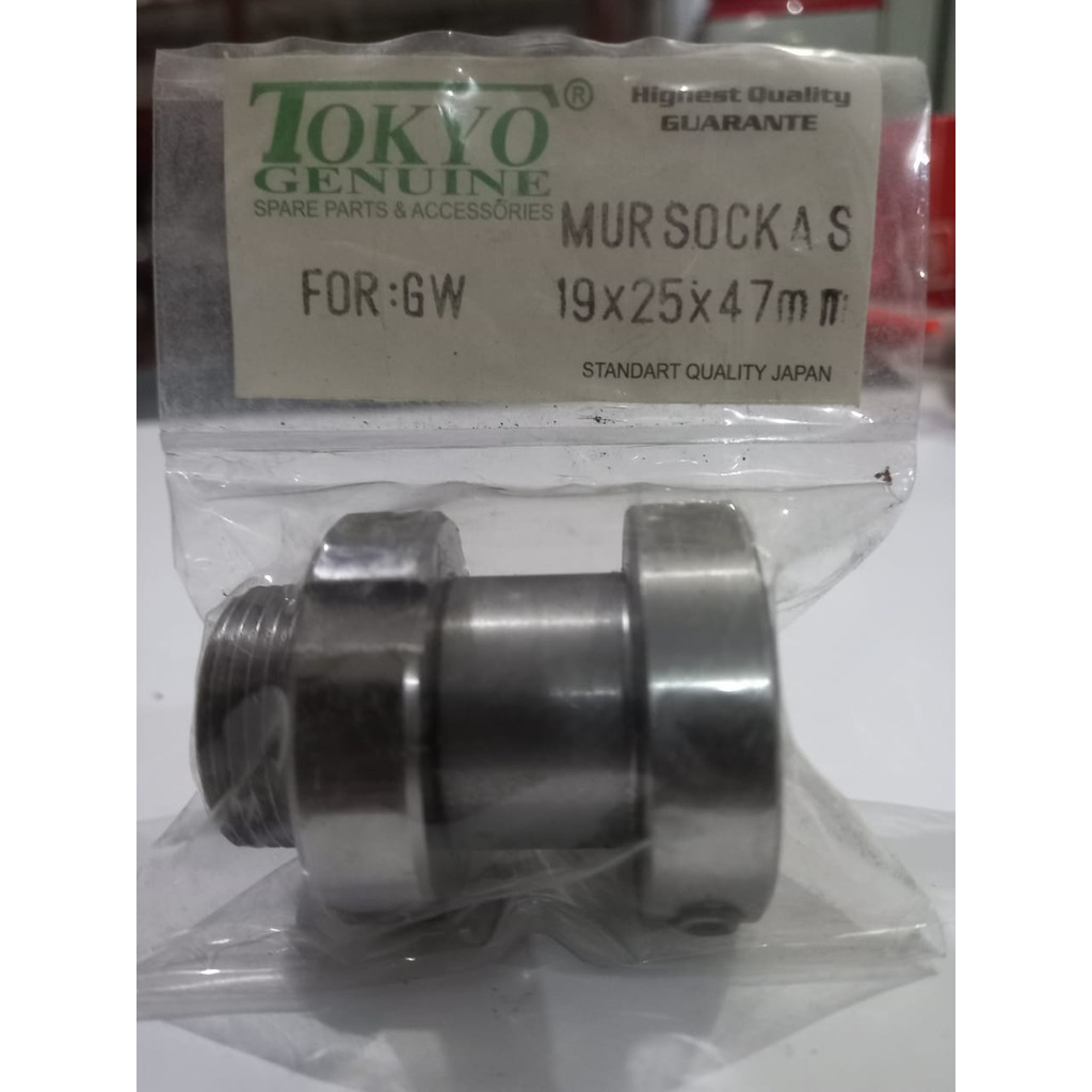 Mur Sock As For GW 19x25x47mm Tokyo / Grinding Wheel / Penjepit Grinding Wheel / Penjepit Batu Poles