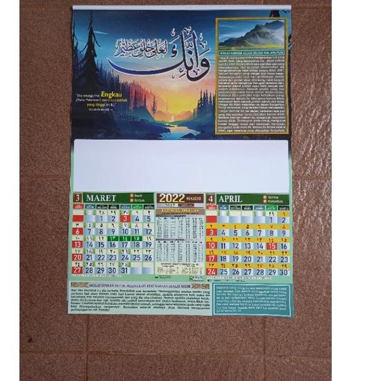 SALE  PTR315 Kalender Islam 2022 Lengkap Haniefa Kreasi