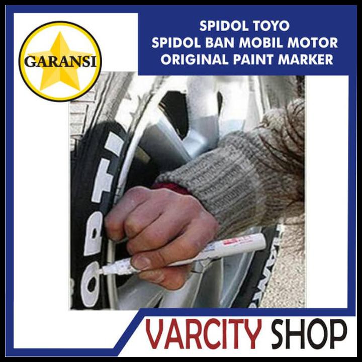 

PAKET HEMAT SPIDOL TOYO SPIDOL BAN MOBI SPIDOL BAN MOTOR ORIGINAL PAINT MARKER