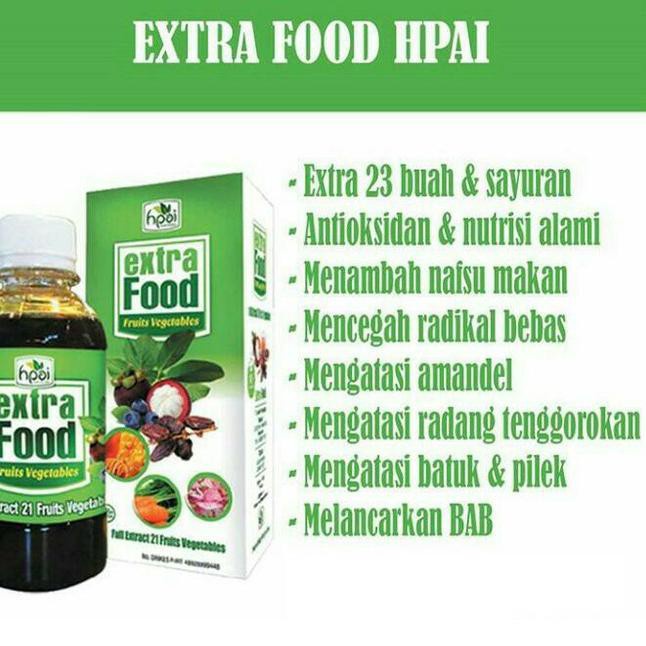 Extra Food HNI Madu 250g Health Ekstra Food Extrafood HNI HPAI Asli Original Suplemen Makanan Penamb