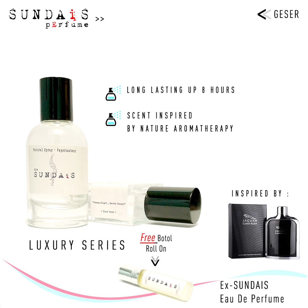 Parfum Jaguar Black Perfume Pria Tahan Lama Wangi Elegant By Sundais Perfume / Minyak Wangi Pria Tah