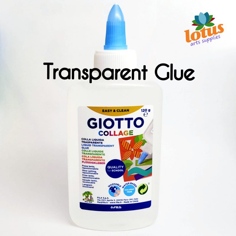 

Giotto Collage Liquid Transparent Glue Lem Bening