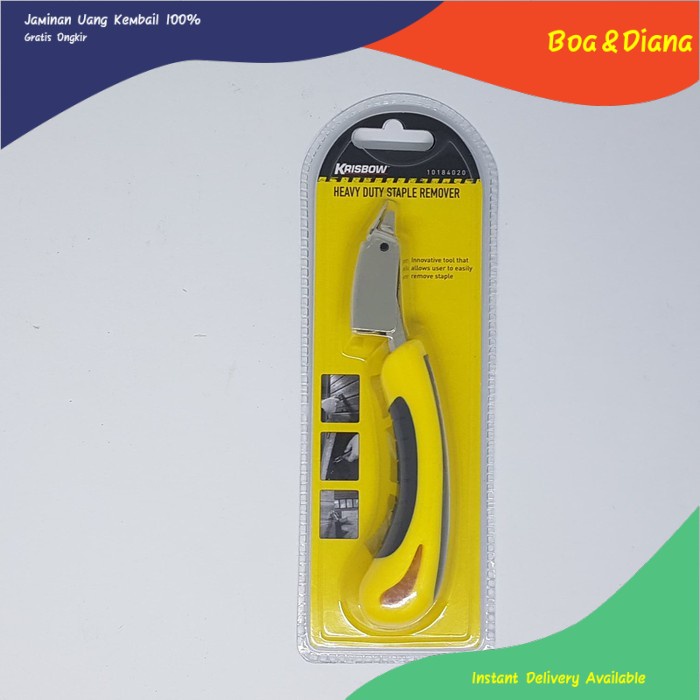 

Krisbow Pencabut Staples Heavy Duty / KRISBOW ALAT PENCABUT STAPLER / STAPLE REMOVER