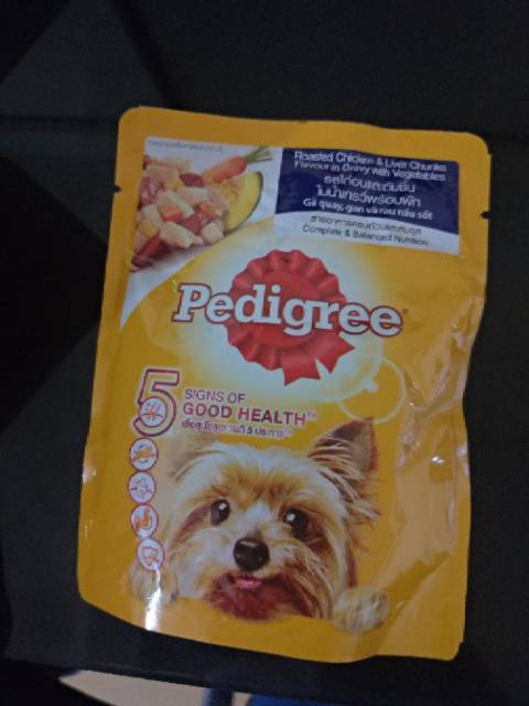 PEDIGREE POUCH 80g MAKANAN ANJING