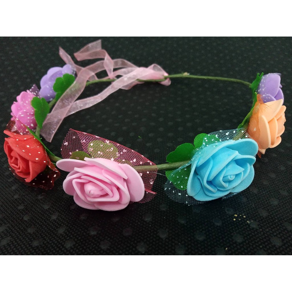 FLOWER CROWN BANDO BUNGA MAHKOTA BUNGA