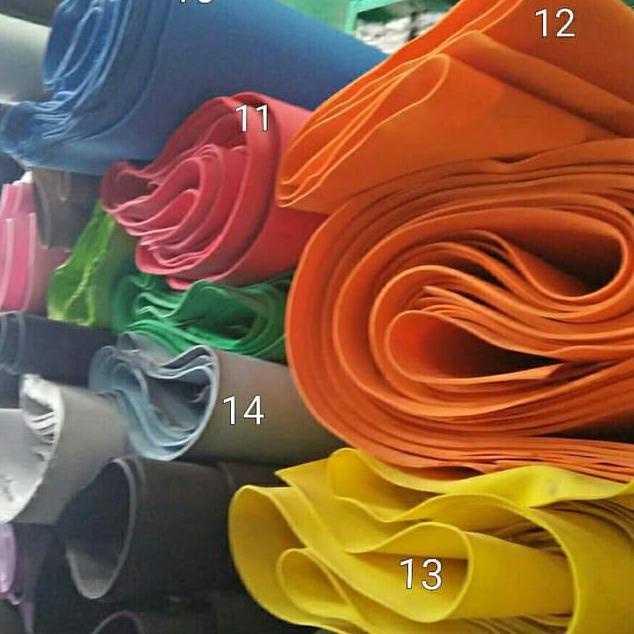 ♣ SPON EVA / SPON ATI 2mm - Warna Warni Lembaran ukuran 200 x 120 cm ☻